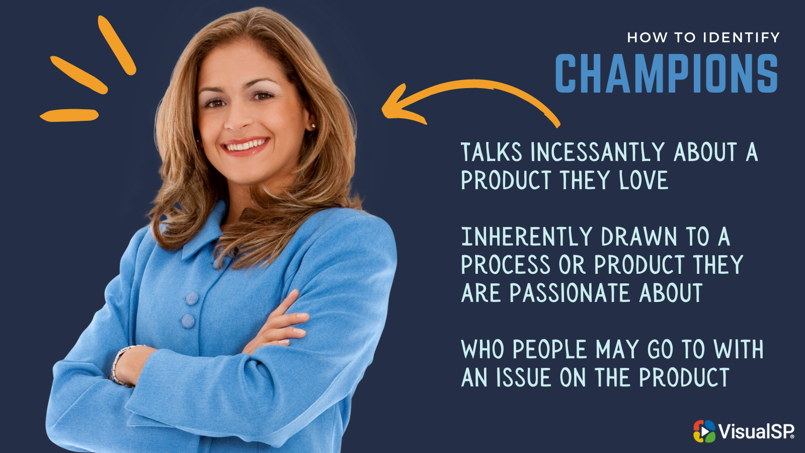 How to identify change management champions for a new initiative