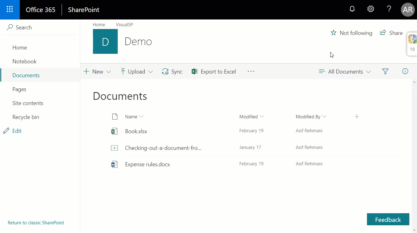 office 365 sync files transferring remaining