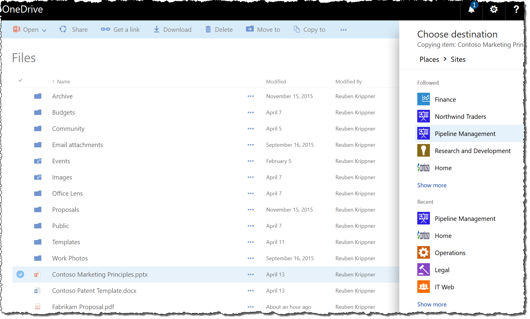 how do sharepoint and onedrive work together