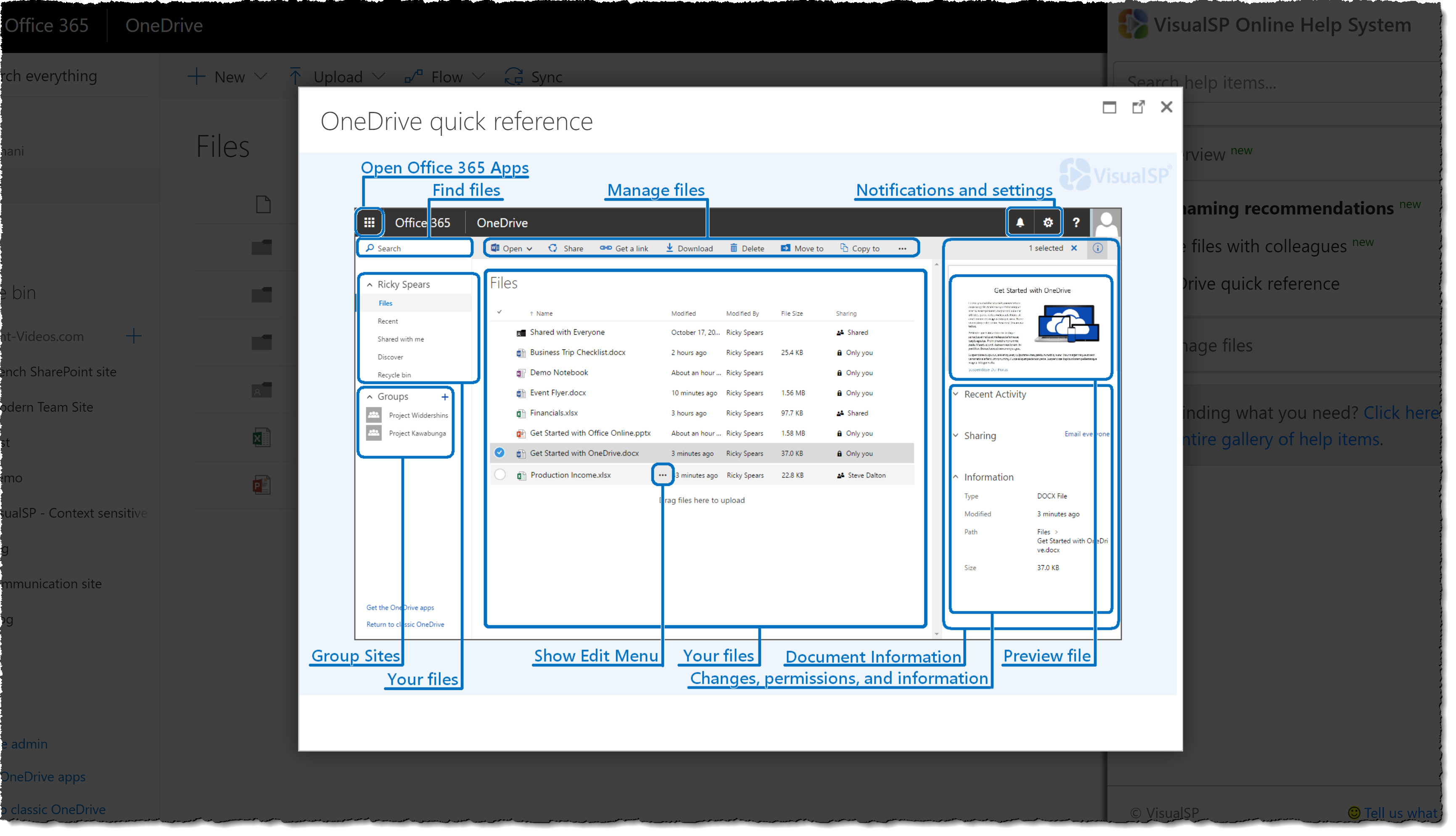 OneDriveQuickReference